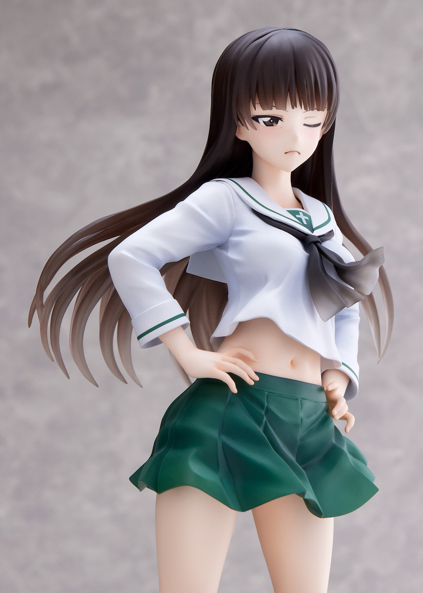Girls und Panzer Senshadou Daisakusen! - Shiho Nishizumi 1/7 Scale Figure (Oarai Girls High Ver.) image count 8